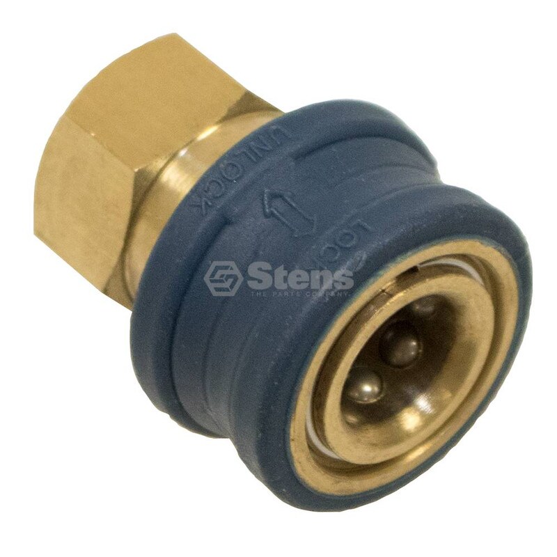 Stens # 758-452 Quick Disconnect Coupler For 1/4