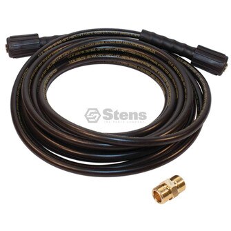 Pressure Washer Hose, 25'; 3000 PSI; 1/4" Inlet (Stens 758-701)