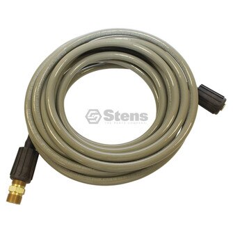 Pressure Washer Hose, 25'; 3100 PSI; 1/4" Inlet (Stens 758-729)