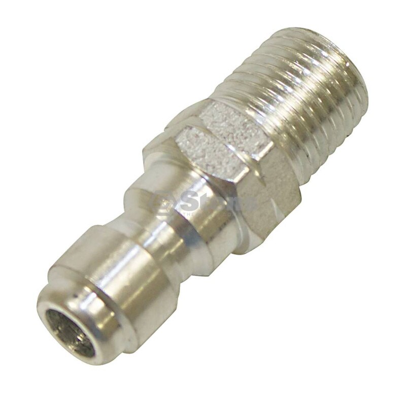 Stens # 758-922 Quick Coupler Plug Male For 1/4