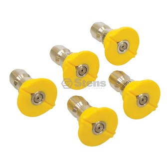 15 Degree, Size 5.5, Yellow 1/4" Quick Coupler Nozzle (Stens 758-944)