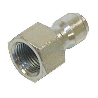 Quick Coupler Plug Female, 3/8" Pl Steel, Female (Stens 758-966)