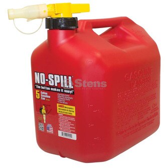 5 Gallon Fuel Can, No-Spill 1450 (Stens 765-104)