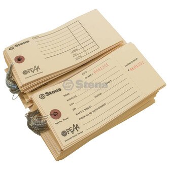 Service Repair Tag (Stens 775-081)